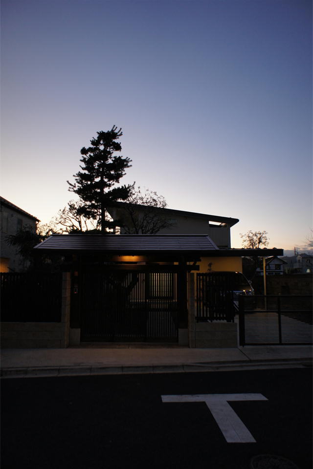 都内の和風住宅